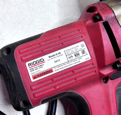 RIDGID K-45 Electric Drain Cleaning Machine Sewer Auger Snake Cable 120V Works
