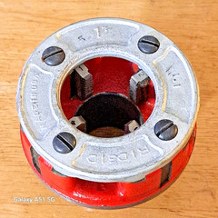 RIDGID 36900 1&Prime; OOR NPT Manual Pipe Threader Die Head, Rh NEW NOS FREE SHIPPING
