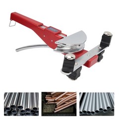 Tube Bender Kit Compact Tubing Bender Multiple Sizes Bending Heads 3/16