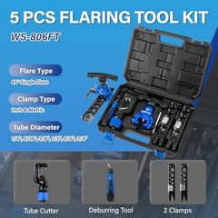 Flaring Tool Set 1/4-3/4 Inch 45 Degree Eccentric