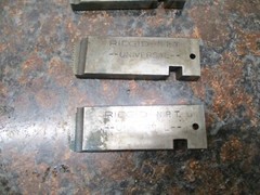 Ridgid 47745 Universal Dies 1/2&Prime; TO 3/4&Prime; &ndash; 14 Alloy RH USED FREE SHIPPING