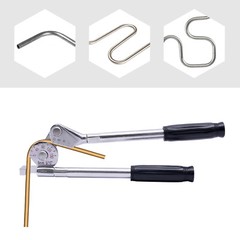 5/16&Prime; Tube Bender 0-180&ordm; for Copper, Aluminum & Steel Pipes, Lightweight