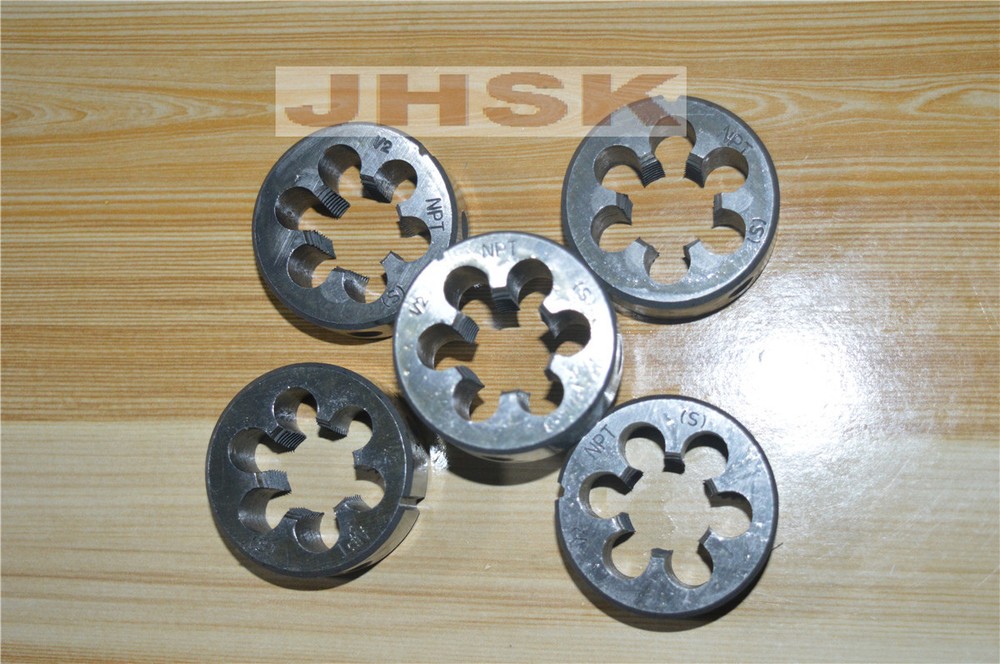 New HSS 1/2&Prime; &ndash; 14 NPT Taper Pipe Die 1/2 &ndash; 14 TPI Outside diameter 45mm CNC