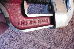 Vintage Reed MFG Co Erie PA 3 Wheeled Roller Cutter No. 2W