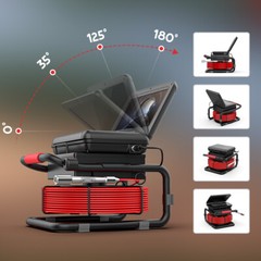 ESANHAO Sewer Camera Pipe Inspection Camera 10&Prime; 1080P Camera 50M Meter Counter