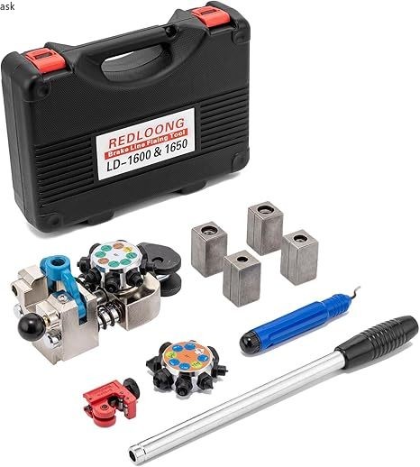Professional Brake Line Flaring Tool Kit 45/37 Degree Set &ndash; Single, Bubble