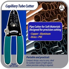 Appli Parts APT-TC1107 Capillary Tube Cutter for Copper up to 1/8 in 3 mm, Profe
