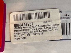 IBOSAD reverse HVAC refrigeration ratchet manual copper tubing bender and &hellip;.