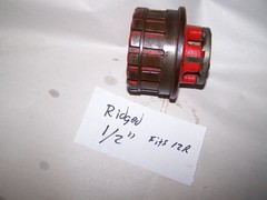 Ridgid 12-R 1/2 &rdquo; Ratchet Pipe Threader Die Head Used very good condition