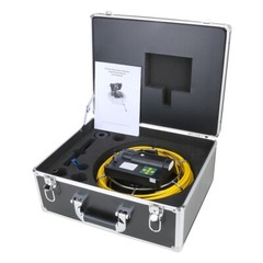 Drain Sewer Camera Pipe Inspection Camera 1200TVL 17mm IP68 20M 5inch Handheld