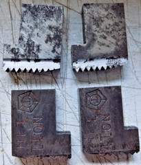 TOLEDO Pipe Threading No 11 & No 12 1&Prime; DIES In Box