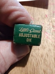 Greenfield Little Giant 3/8-24 NF adjustable die
