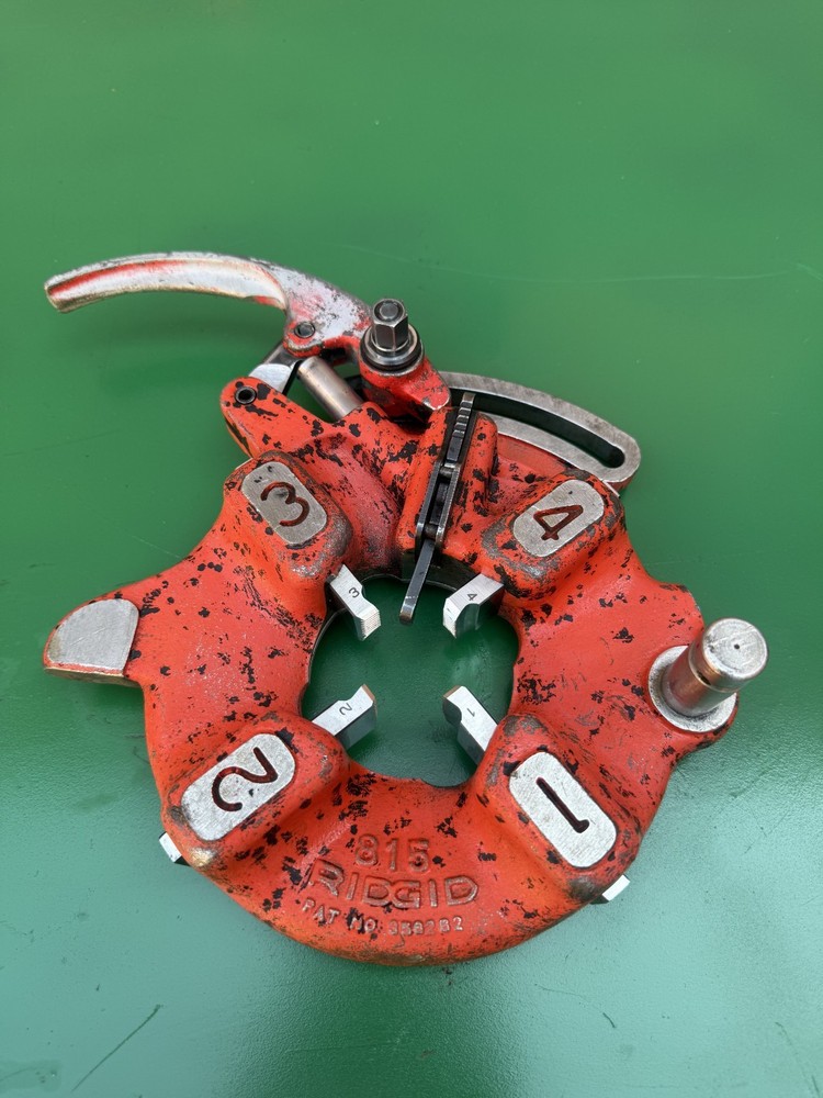 Ridgid 815A Self-Opening Die Head Pipe Threader 1-2 inch Teeth. 7/9/26 #2
