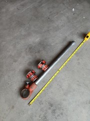 Ridgid 00-R Pipe Threader Die Head Set 00R Threading Dies 1/2&Prime; 3/4&Prime; w Ratchet