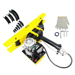 110V Electro-hydraulic Round Pipe Bending Machine 10Dies 0.1&Prime;-0.24&Prime; Pipe Bender