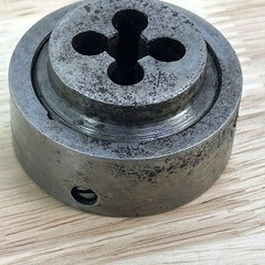 GTD Greenfield Die Little Giant 5/16&Prime; NF 24 Insert Die Collet OD 2&rdquo; USA Made