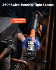 VEVOR 18V Press Tool 32KN Electric Crimping Tool for 1/2&Prime; to 2&Prime; Copper Pipes