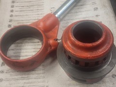 RIDGID 12-R Threader Ratchet Head & Handle & 12-R 1 1/2&Prime; Die Head Excellent