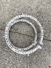 24&rdquo; Walhonde Tools Top Liner Pipe Fitting Clamps, SS, TL5024-SS