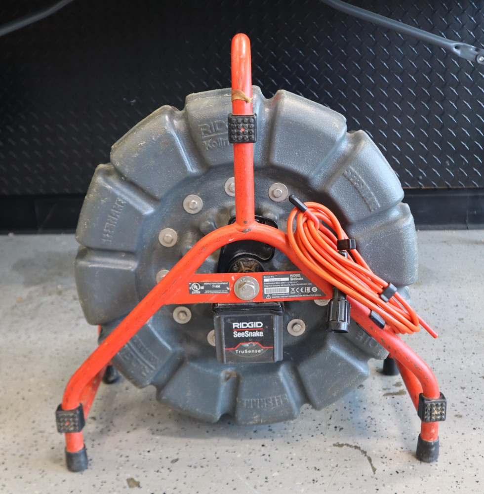 Ridgid SeeSnake Mini Camera With TruSense 71RK Drain Inspection Reel