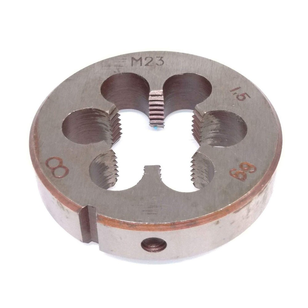 HSS 23mm x 1.5 Metric Die Right Hand Thread M23 x 1.5mm Pitch