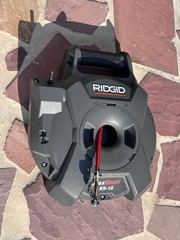Ridgid FlexShaft K9-12 Wall-to-Wall Drain Cleaning Machine 74978 &ndash; Gray