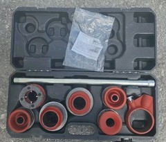 RIDGID 36475 12-R 1/2&Prime;-2&Prime; NPT Exposed Ratchet Pipe Threader Set Used