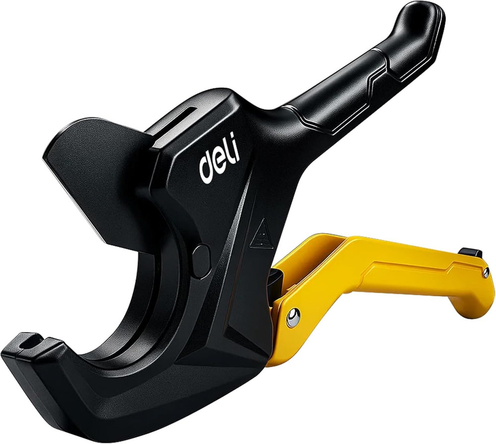 PVC Pipe Cutter, Up to 2-1/2&Prime;, Ratchet Pipe Shears Heavy-Duty, Pex Cutting Tool