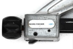 +GF+ GEORG FISCHER QUICK ACTING TUBING PIPE CUTTER 1-7/8 TO 4-1/2 OD 48 TO 116MM