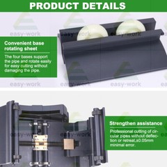 Stainless Steel Tube Pipe Cutting Machine Handheld Electric Saw Iron Sawing 220