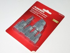 Husky 6 Piece Pipe Nipple Extractor Set 1/8&rdquo;-3/4 inch Pipe & 1/2&Prime; Shower Arm