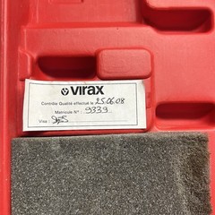 Virax M20+ Press-Fitting Tool Kit &ndash; 1/2&rdquo; 3/4&rdquo; 1&rdquo; Copper Jaws Case 2 Batteries