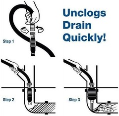 Drain Cleaner Sewer Line Clog Remover Pipe Unclogger for Main Outdoor 3 4 Inch