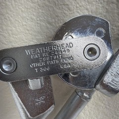 Eaton Weatherhead 3/8&Prime; Tubing Tube Bender T366 0-180 Degree Bend Lever Type