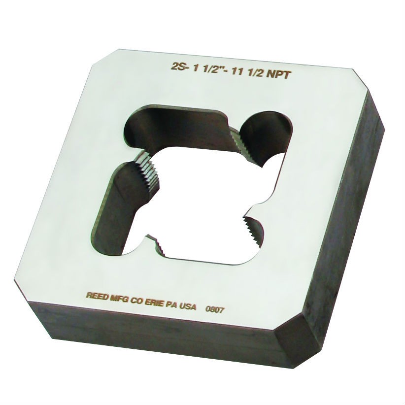 Reed 05524 2SP 1/2 Solid Block Pipe Threading Die NPT Size 1/2