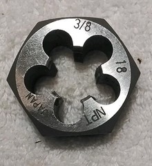 3/8&Prime;-18 NPT 1-1/2&Prime; HEX DIE &rdquo; JAPAN &ldquo;