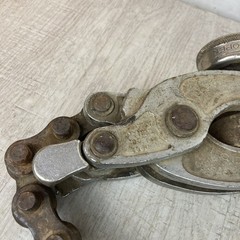 Ridgid No 206 1-1/2&Prime; to 6&Prime; Ratcheting Chain Soil Pipe Cutter Parts Only