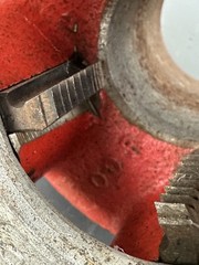 Pair of Ridgid 00-R 3/4&rdquo; & 1&rdquo; Pipe Threader / Threading Die Heads
