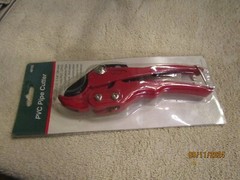 ACE Hardware PVC Pipe Cutter 48183 Capacity OD 1 1/4&Prime; NOS NIP