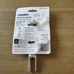 Husky Pop-Up Plug Wrench Drain Holder Tool 1003 005 297 New Open Package