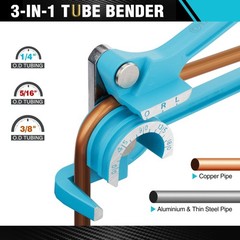 DURATECH 180 Degree Tubing Bender Blue
