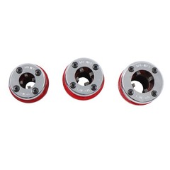 7 Size BSPT Pipe Threader W/ Handle 3/8&Prime; To 2&Prime; Dies Set Pipe Threader Threading