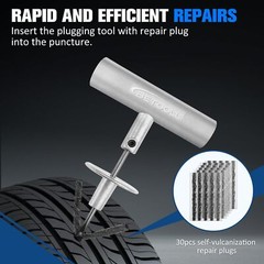 44pcs Tire Repair KitsTire Plug Repair Tools for Car Motorcycle Jeep RV ATVSU&hellip;