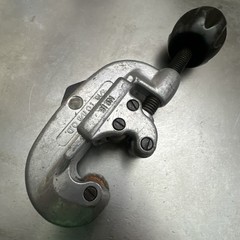 Ridgid No. 15 3/16 to 1-1/8 O.D. Tubing Cutter. Made in USA