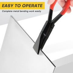 3PCS Sheet Metal Bending Pliers Set | Hand Seamers for Roofers, Plumbers, and&hellip;
