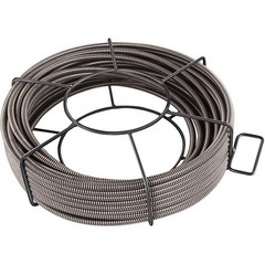 Drain Cleaning Cable 50 Feet x 1/2 Inch Solid Core Cable Sewer Cable