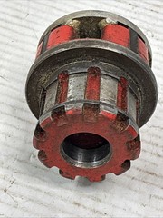Ridgid 00-R Ratchet Pipe Threader 1/2&Prime; Threading Die Head Cutting Edges Great