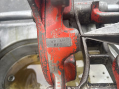 Ridgid 535, V1 complete with Universal die head