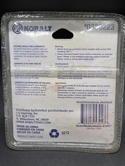 Kobalt Tube Cutter #0330223 1/8-1 1/18 New Zinc Body Titanium Blade