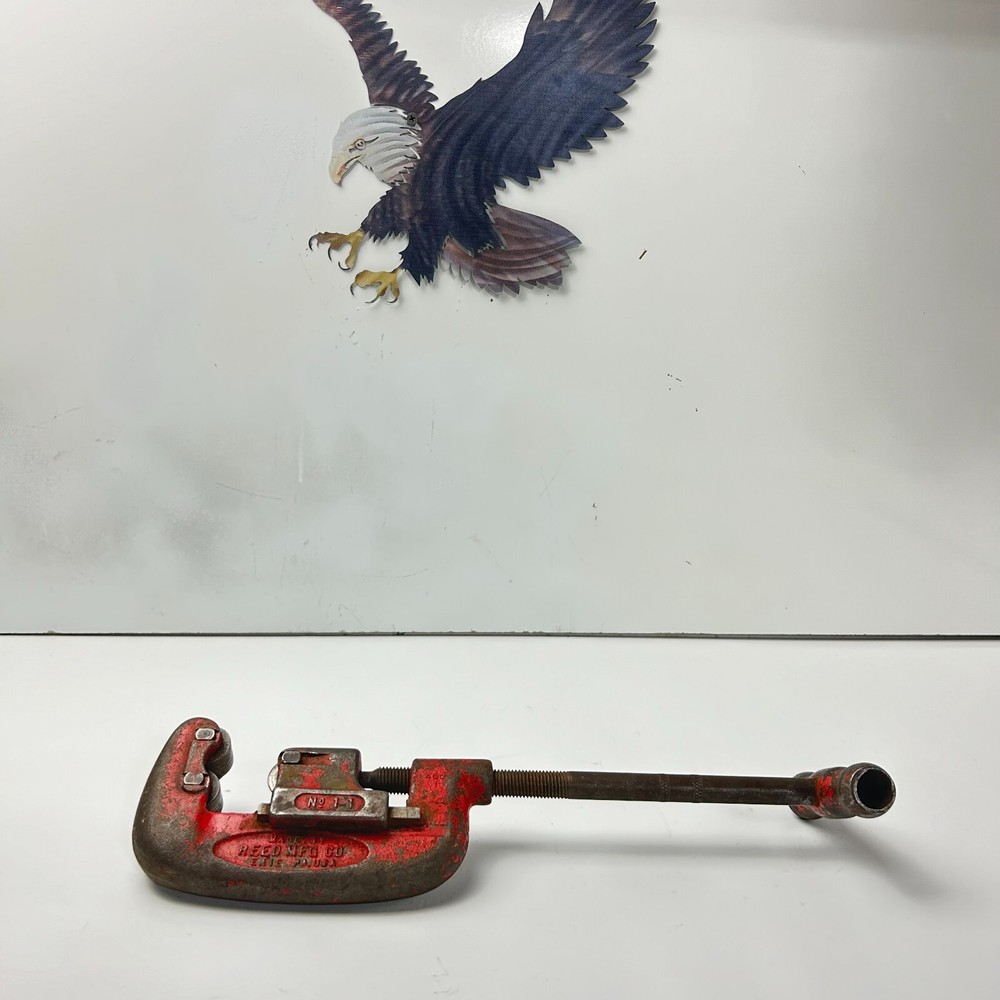 REED MFG. Co. No. 1-1 Heavy Duty Pipe CUTS 1/8-1 1/4